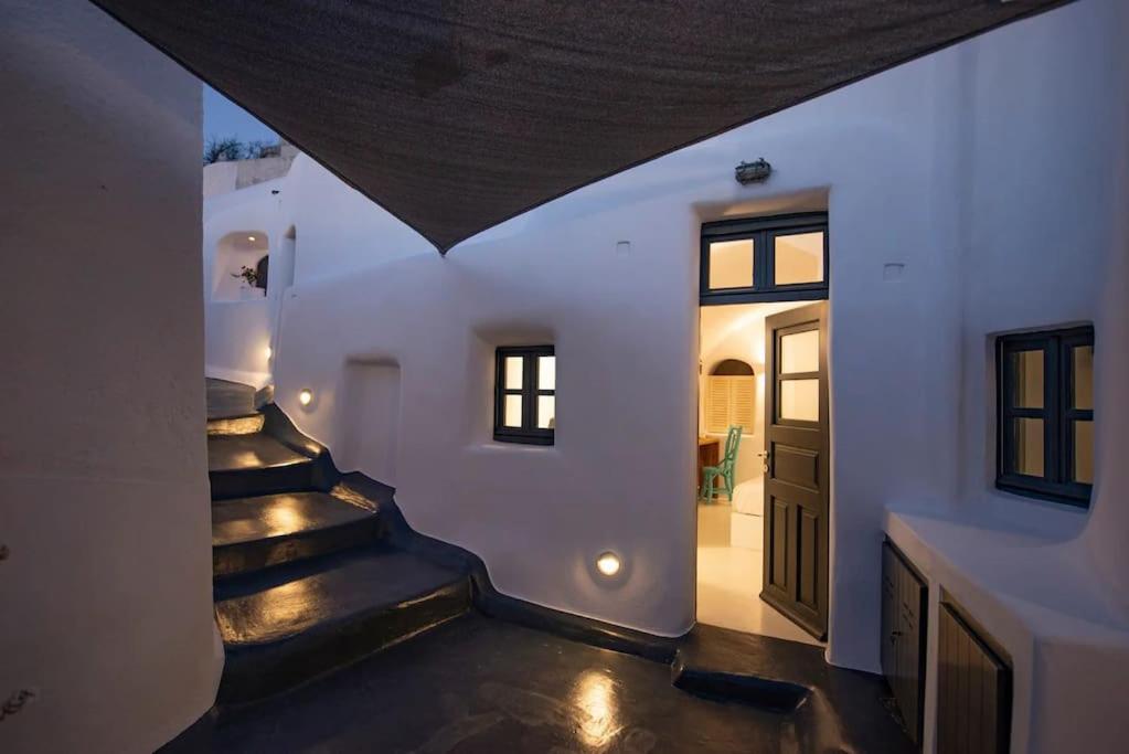 1906 Cave Villa Pyrgos Kallistis Bagian luar foto